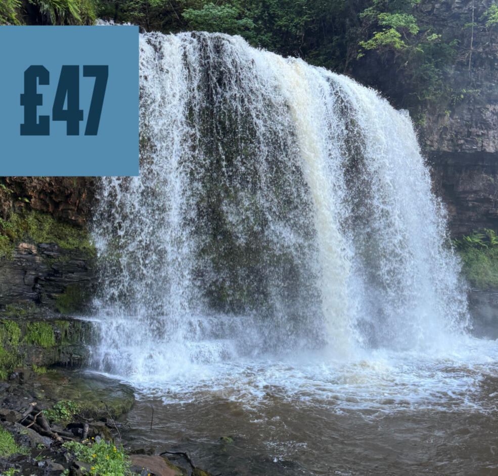 FOUR WATERFALLS Saturday 25th April 2026